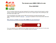 Tablet Screenshot of gbbc.com